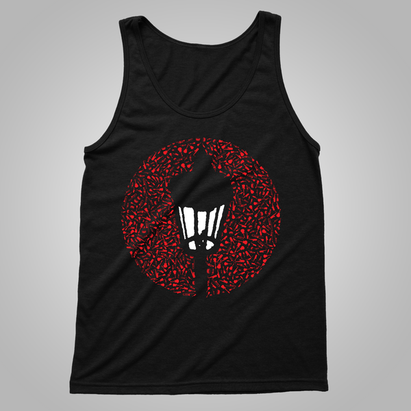 Streetlight Manifesto "Instrument Collage" Tank (Black)