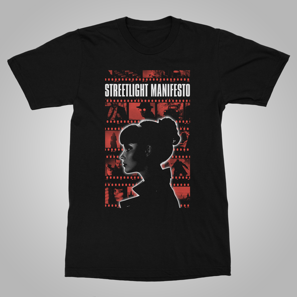 Streetlight Manifesto "The Long Summer Night Profile" T-Shirt (Black)